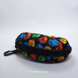 کیف عینک طرح تاس مدل GK001